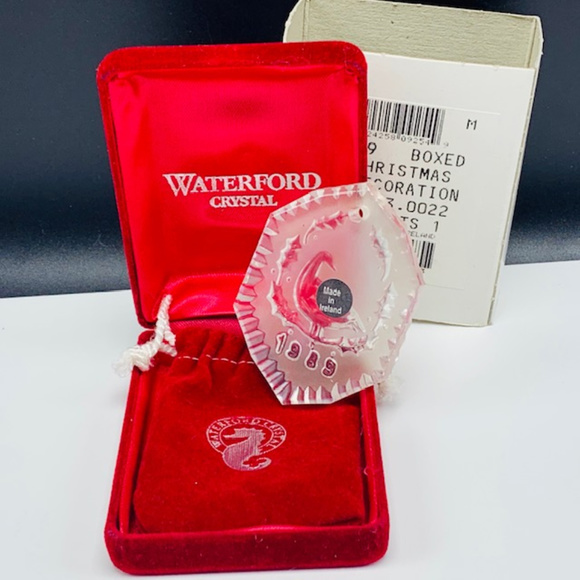 Waterford | Holiday | Waterford Crystal Glass Christmas Ornament 989 ...